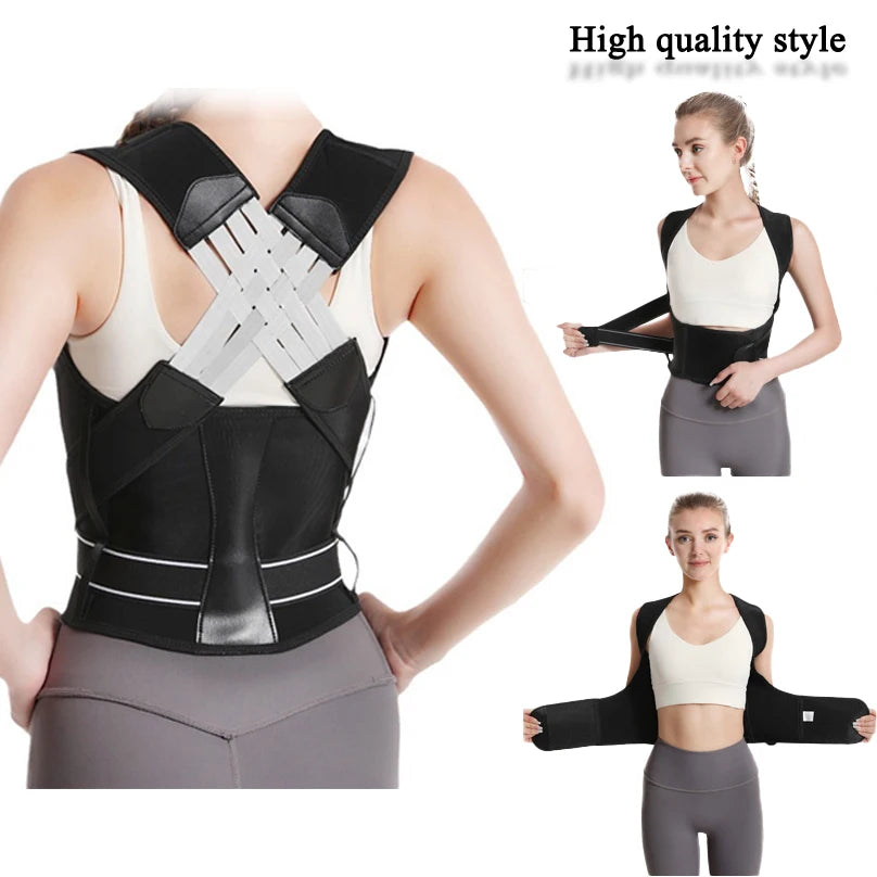 Back Posture Corrector Brace for Women Breathable Back Posture Correction Back Support Belt Adjustable Shoulder for Students Kid