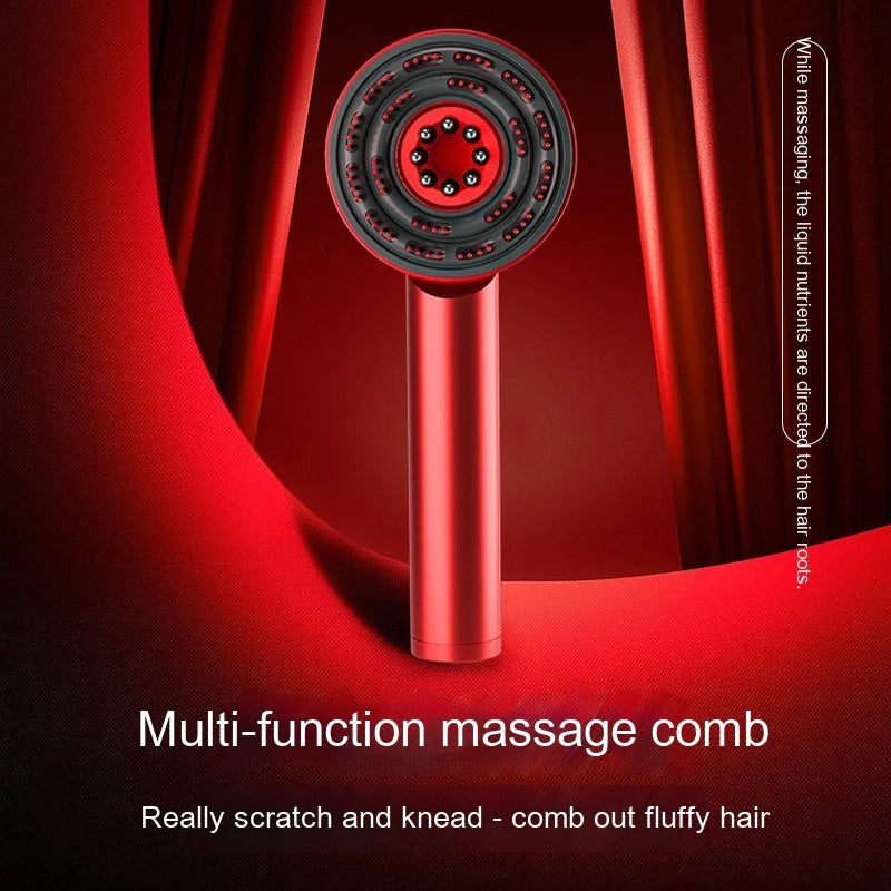 Fluffy Comb Scalp Massager Infrared Hair Care and Beauty